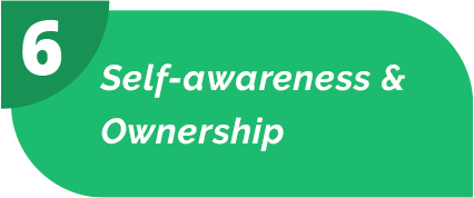 Self awareness and ownership
