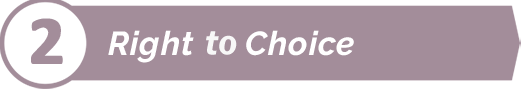 Right of choice